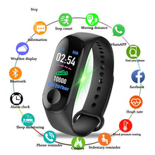 Load image into Gallery viewer, 2020 New Smart Watch Men Women Sport Bracelet Bluetooth Camera Heart Rate Blood Pressure Sleep Monitor Pedometer Band