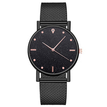 Load image into Gallery viewer, Watch Women Dress Stainless Steel Band Analog Quartz Wristwatch Fashion Luxury Ladies Golden Rose Gold Watch Clock Analog