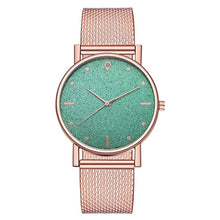 Load image into Gallery viewer, Watch Women Dress Stainless Steel Band Analog Quartz Wristwatch Fashion Luxury Ladies Golden Rose Gold Watch Clock Analog